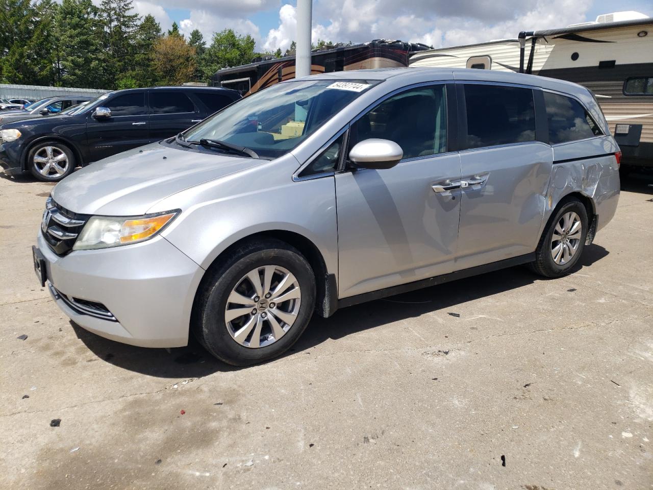 5FNRL5H65EB043147 2014 Honda Odyssey Exl