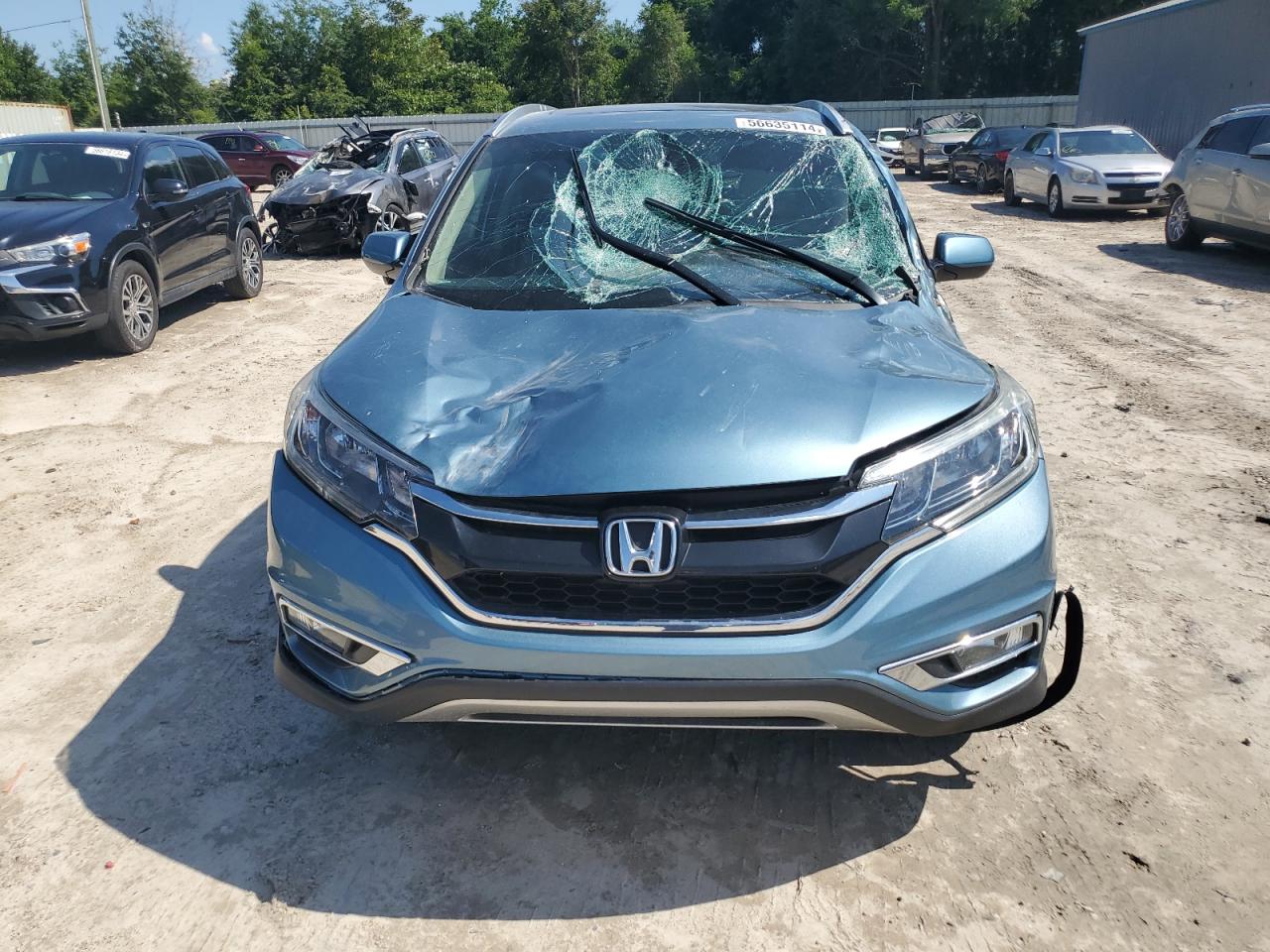 2HKRM3H74FH540123 2015 Honda Cr-V Exl