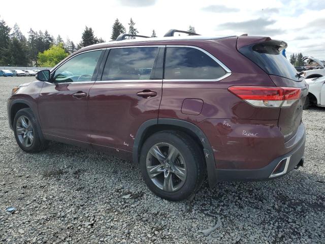 2017 Toyota Highlander Limited VIN: 5TDDZRFH5HS452348 Lot: 55182044