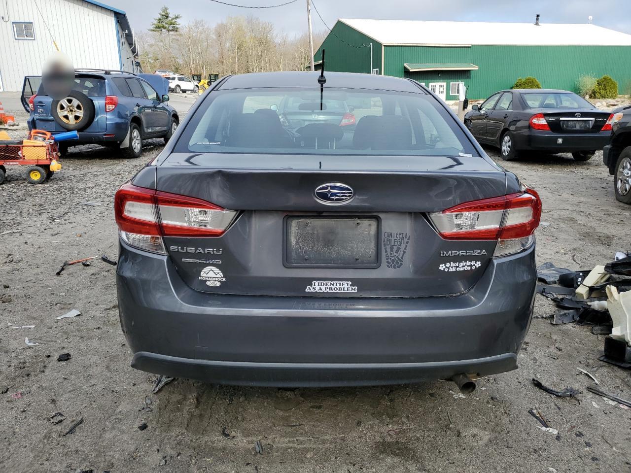 2018 Subaru Impreza vin: 4S3GKAA63J3601713