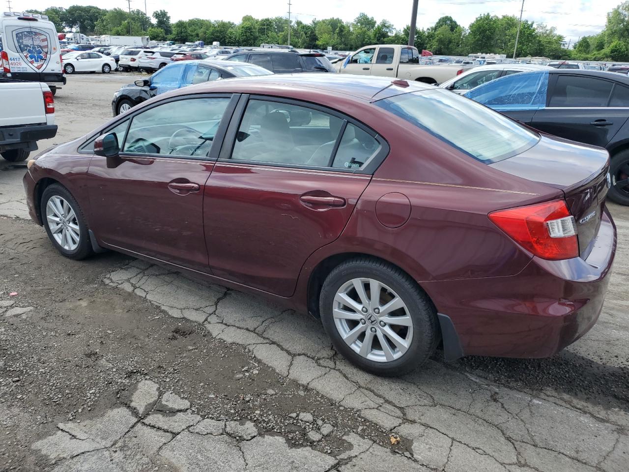 19XFB2F98CE337548 2012 Honda Civic Exl