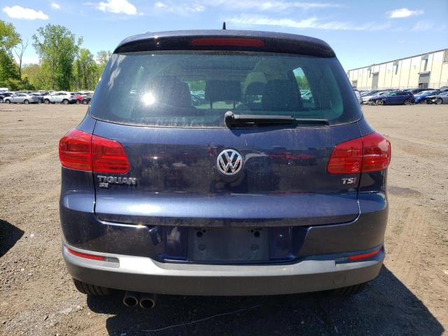 2016 Volkswagen Tiguan S VIN: WVGAV7AX3GW583838 Lot: 54417444