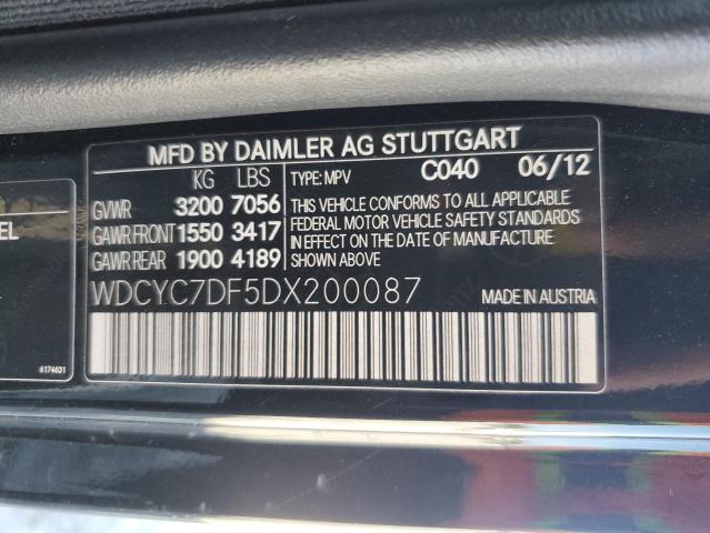 VIN WDCYC7DF5DX200087 2013 Mercedes-Benz G-Class, 6... no.13