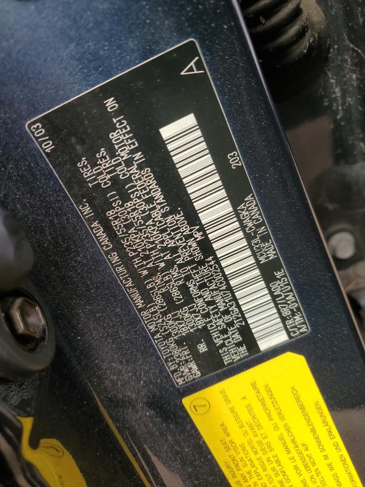 2T2GA31U74C002544 2004 Lexus Rx 330