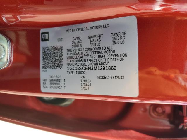 2021 CHEVROLET COLORADO L - 1GCGSCEN3M1291866