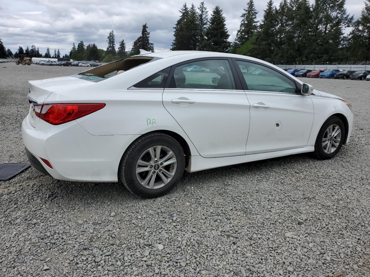 5NPEB4ACXEH911074 2014 Hyundai Sonata Gls