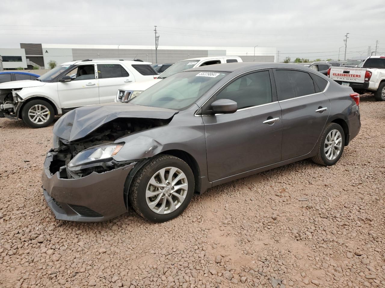 2019 Nissan Sentra S vin: 3N1AB7APXKY335278