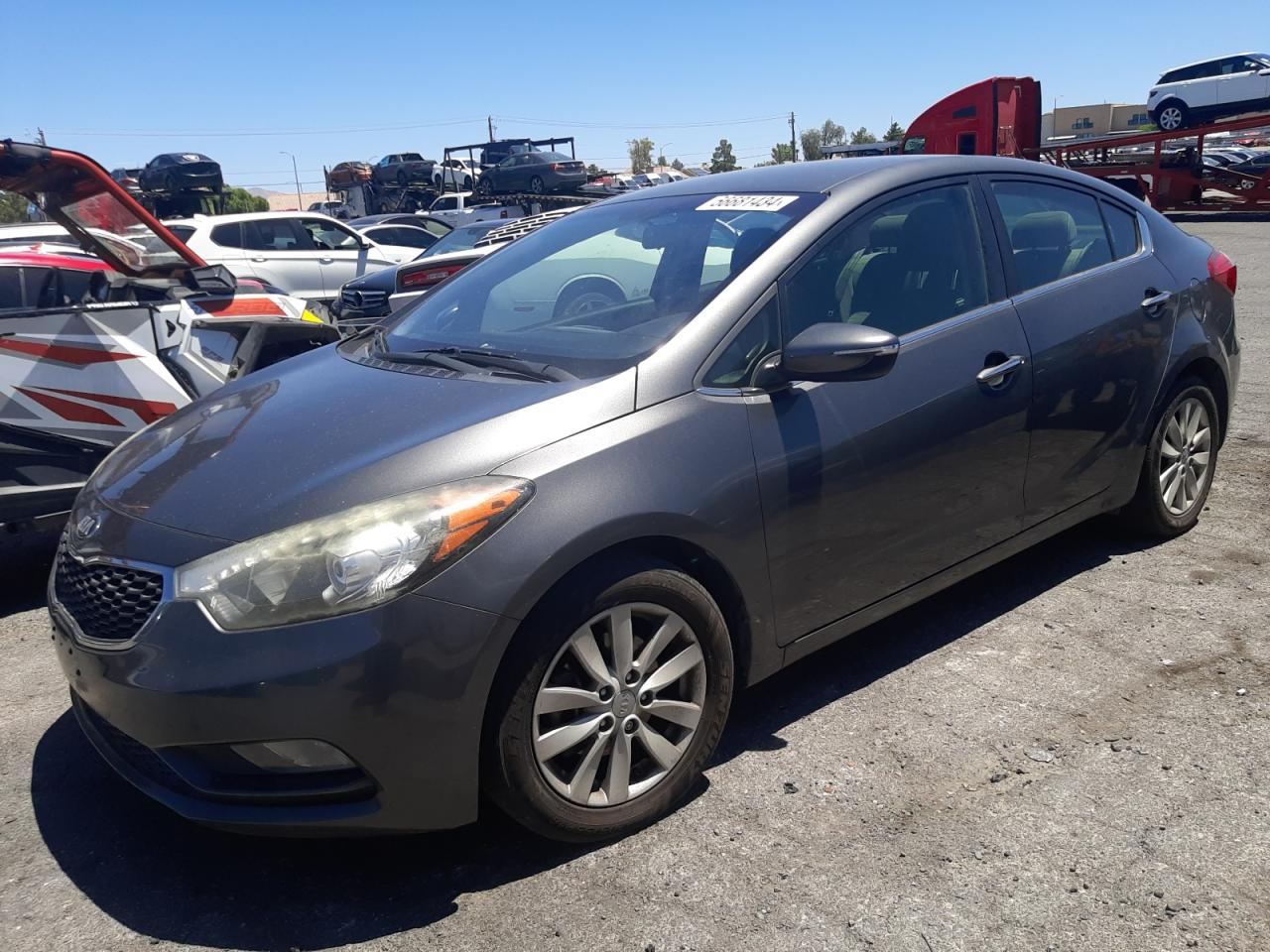 KNAFX4A85E5084535 2014 Kia Forte Ex