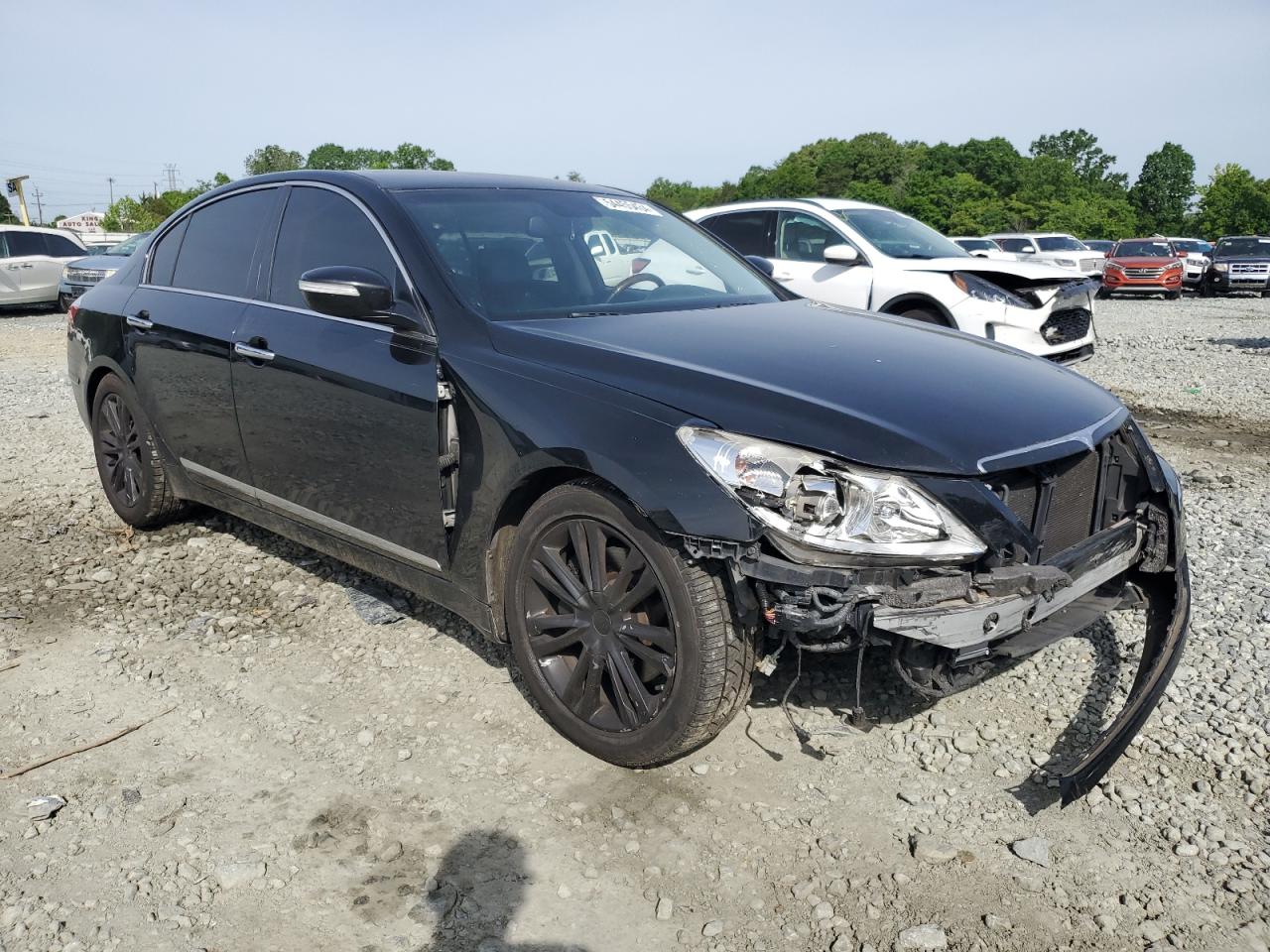 KMHGC4DF0AU110418 2010 Hyundai Genesis 4.6L