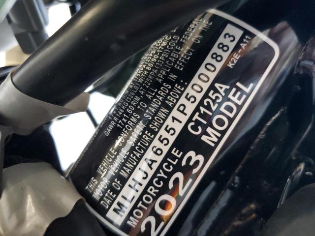 2023 HONDA CT125 A MLHJA6551P5000883
