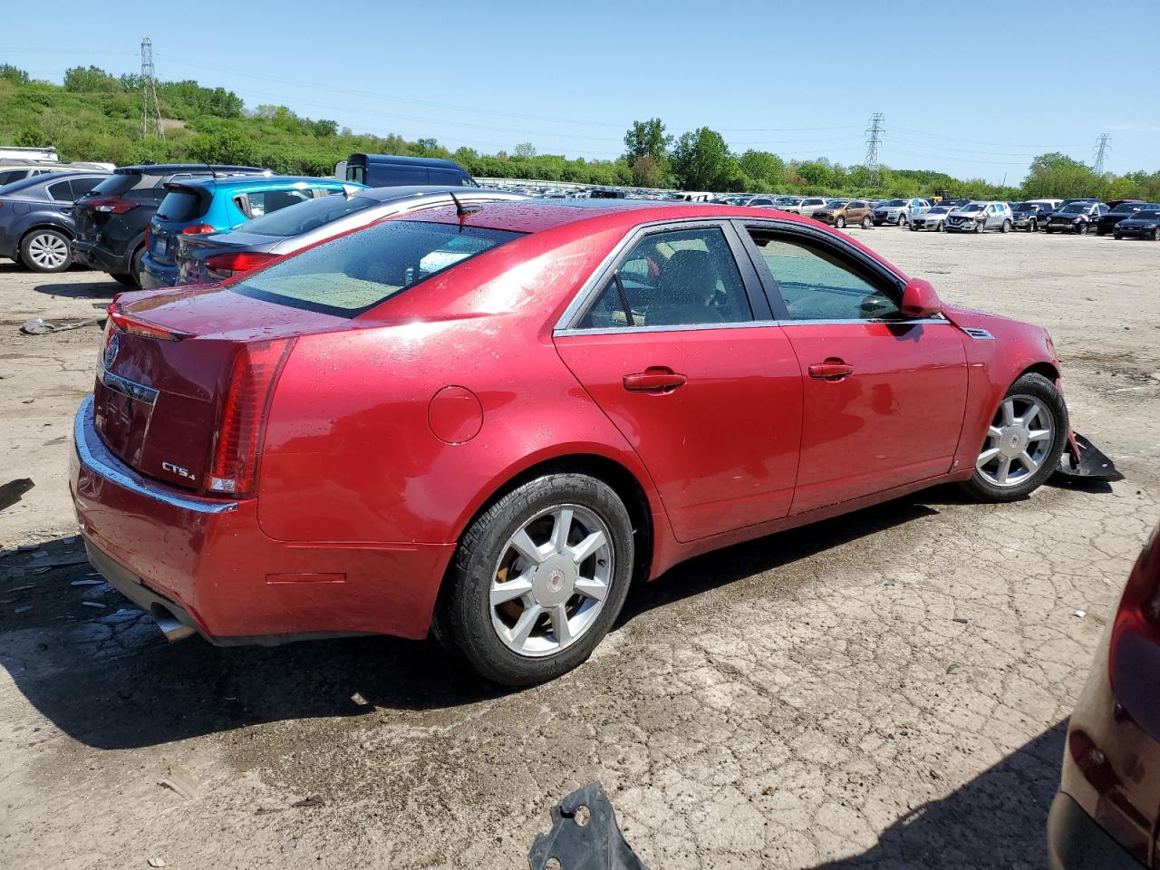 1G6DT57V780192779 2008 Cadillac Cts Hi Feature V6