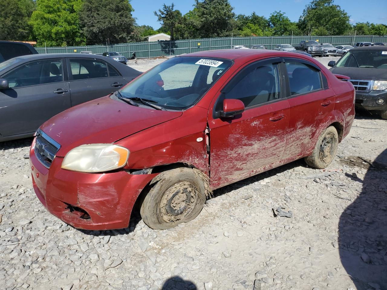 KL1TD56637B109410 2007 Chevrolet Aveo Base