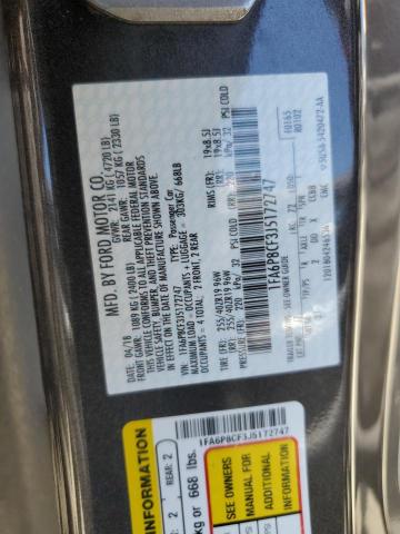 2018 Ford Mustang Gt VIN: 1FA6P8CF3J5172747 Lot: 53899954