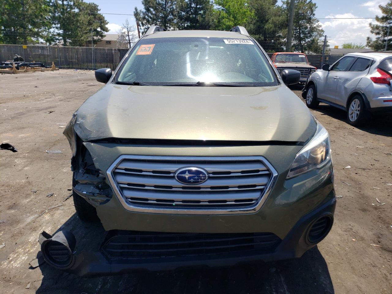 4S4BSBAC2F3246431 2015 Subaru Outback 2.5I