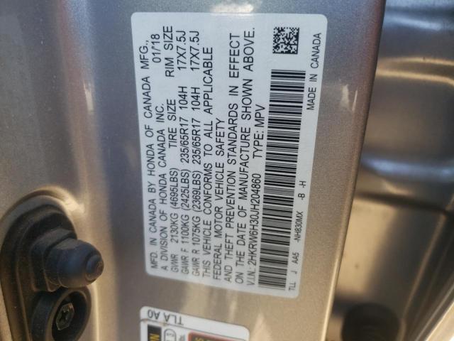 2018 HONDA CR-V LX - 2HKRW6H30JH204860