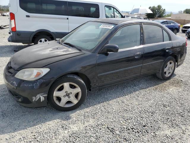 Lot #2536170285 2004 HONDA CIVIC EX salvage car