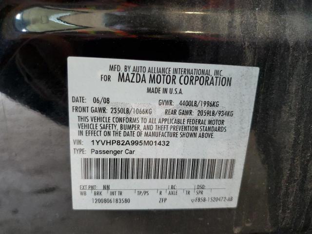 2009 Mazda 6 I VIN: 1YVHP82A995M01432 Lot: 56227734