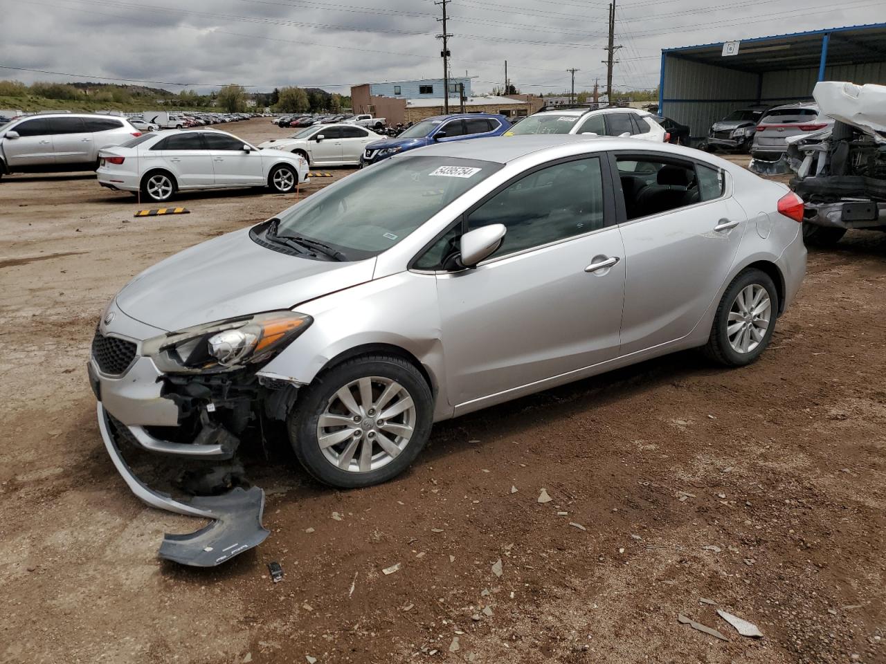 KNAFX4A86E5077870 2014 Kia Forte Ex