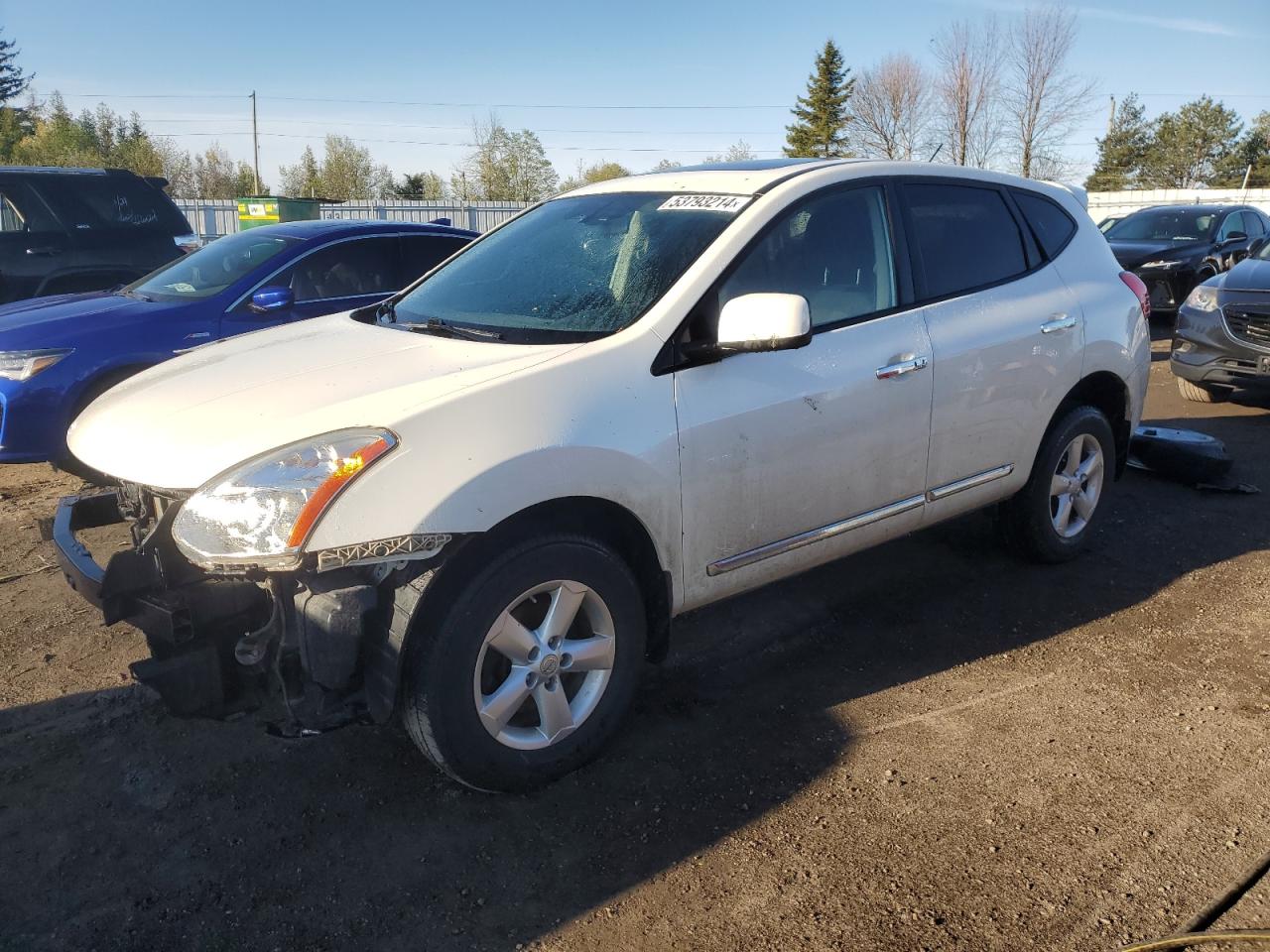 2013 Nissan Rogue S vin: JN8AS5MT7DW022746