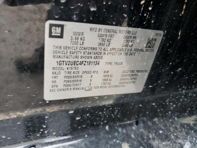 2015 GMC SIERRA K15 - 1GTV2UEC4FZ181134