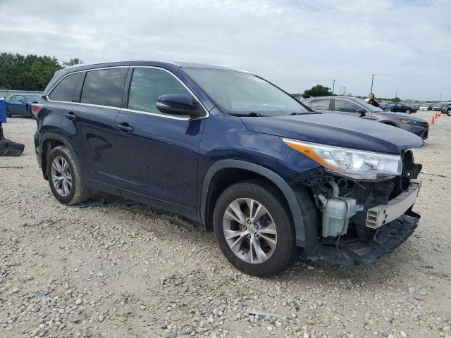 VIN 5TDJKRFH6FS141483 2015 Toyota Highlander, Xle no.4