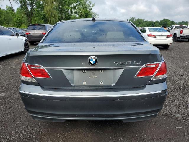 2006 BMW 760 Li VIN: WBAHN03596DD98175 Lot: 56275354