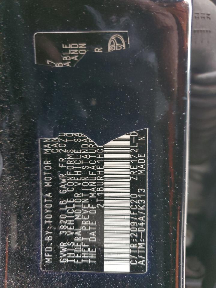 2T1BURHE1HC857172 2017 Toyota Corolla L