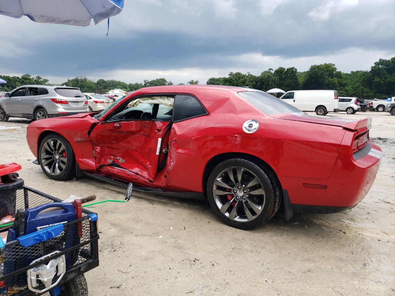 2C3CDYCJ8DH588076 2013 Dodge Challenger Srt-8