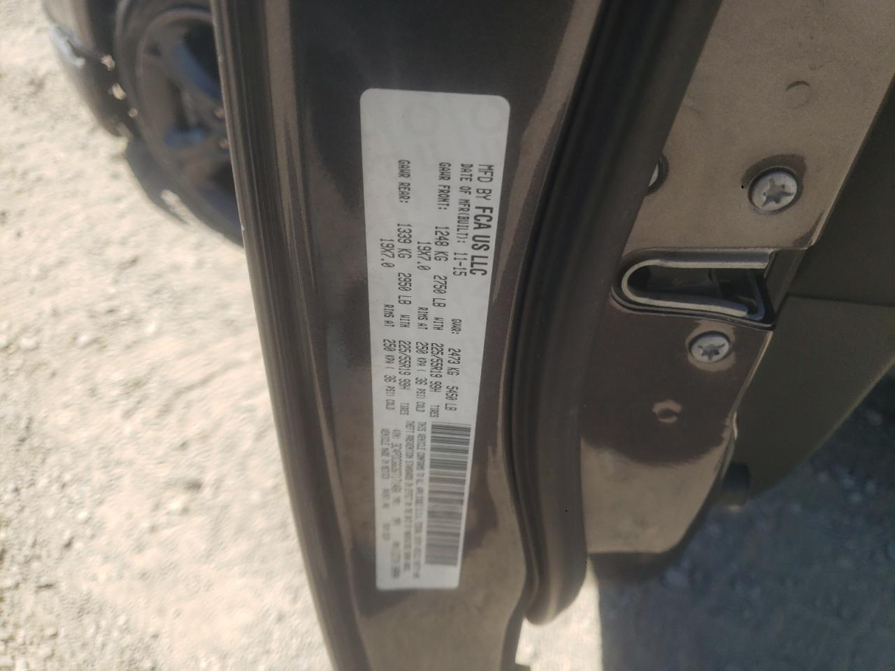 3C4PDCGG3GT171460 2016 Dodge Journey Crossroad