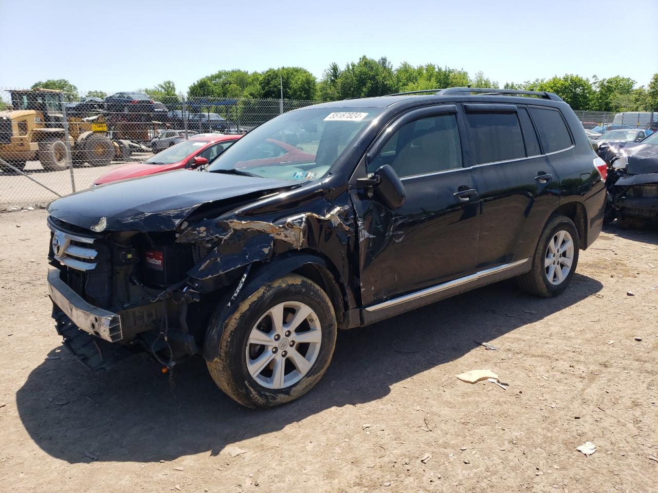 5TDBK3EH1DS194737 2013 Toyota Highlander Base