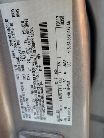 1FMCU0GD4KUA44164 2019 FORD ESCAPE - Image 12