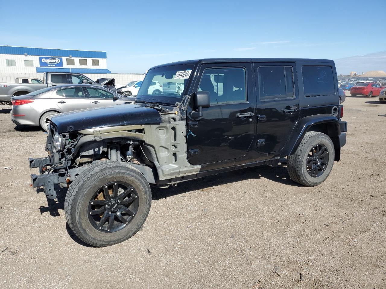 1C4BJWEG0EL123446 2014 Jeep Wrangler Unlimited Sahara