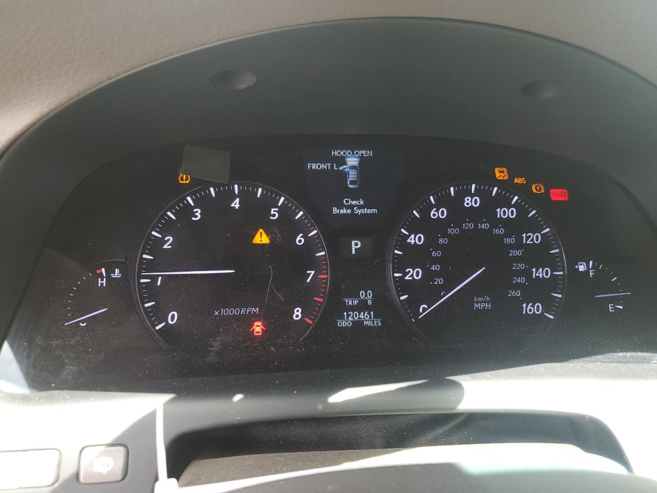 JTHGL46F875015446 2007 Lexus Ls 460L