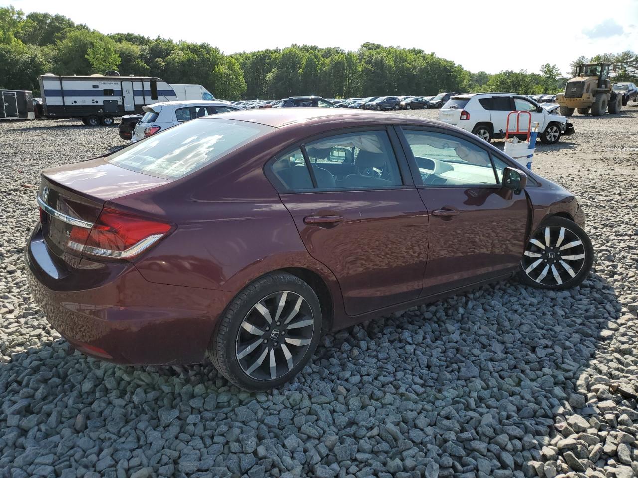 2HGFB2F96FH509814 2015 Honda Civic Exl