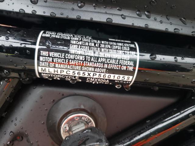 2023 HONDA CMX500 A - MLHPC565XP5601058