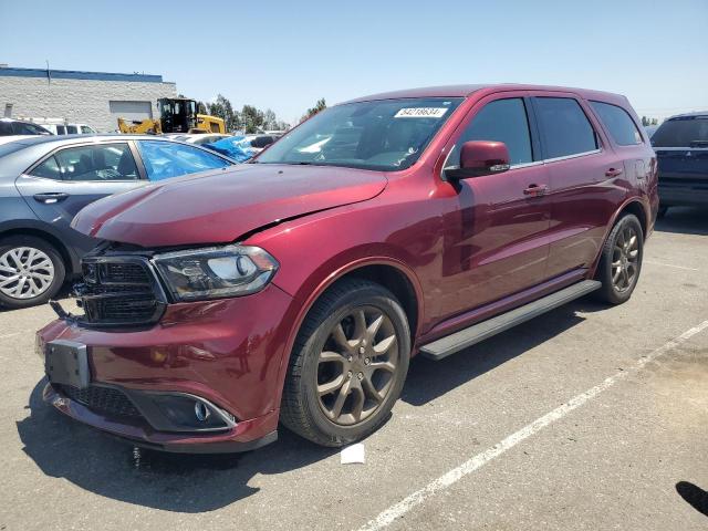 2017 Dodge Durango Gt VIN: 1C4RDHDG4HC703466 Lot: 54218634