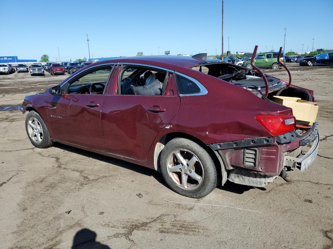 1G1ZC5ST3GF305222 2016 Chevrolet Malibu Ls