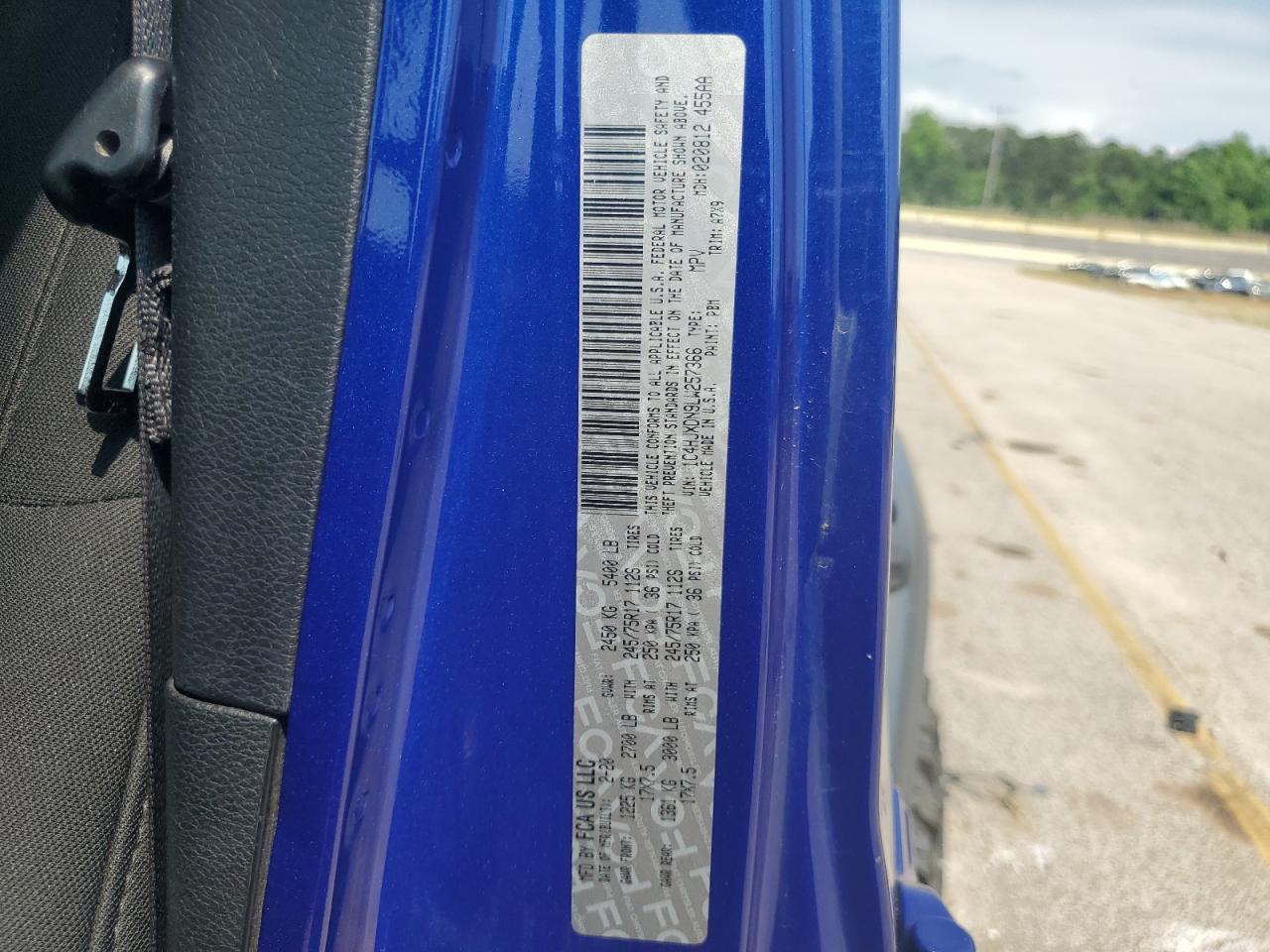 1C4HJXDN9LW257366 2020 Jeep Wrangler Unlimited Sport