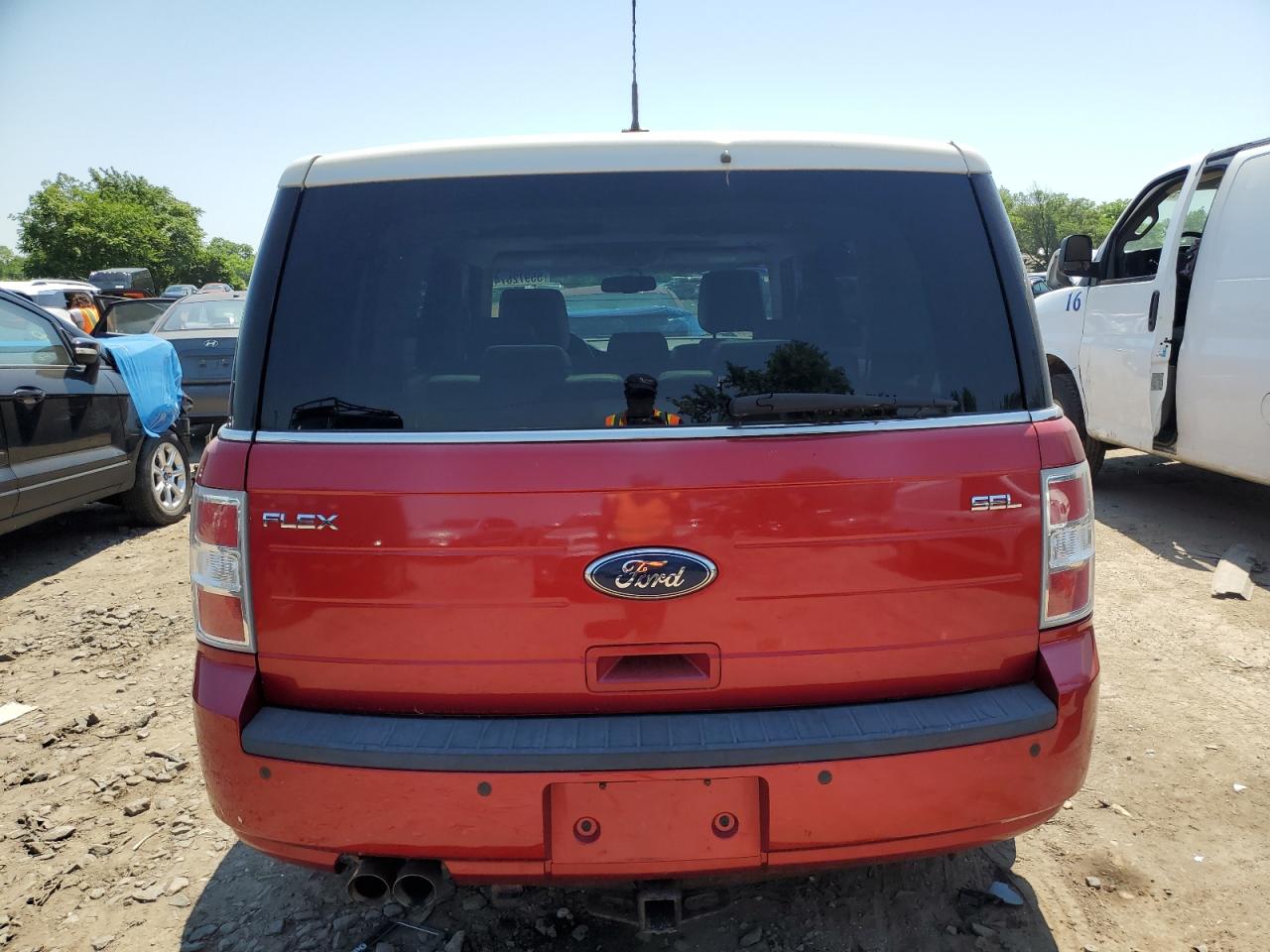 2FMGK5CCXABA67955 2010 Ford Flex Sel