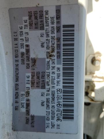 2017 Toyota Yaris Ia VIN: 3MYDLBYV9HY161129 Lot: 54593204