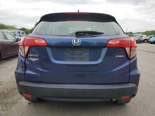 2016 Honda Hr-V Lx VIN: 3CZRU6H33GM743105 Lot: 53930814