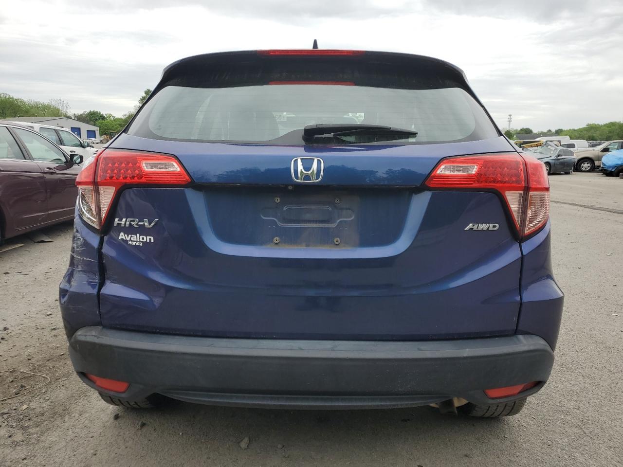 3CZRU6H33GM743105 2016 Honda Hr-V Lx