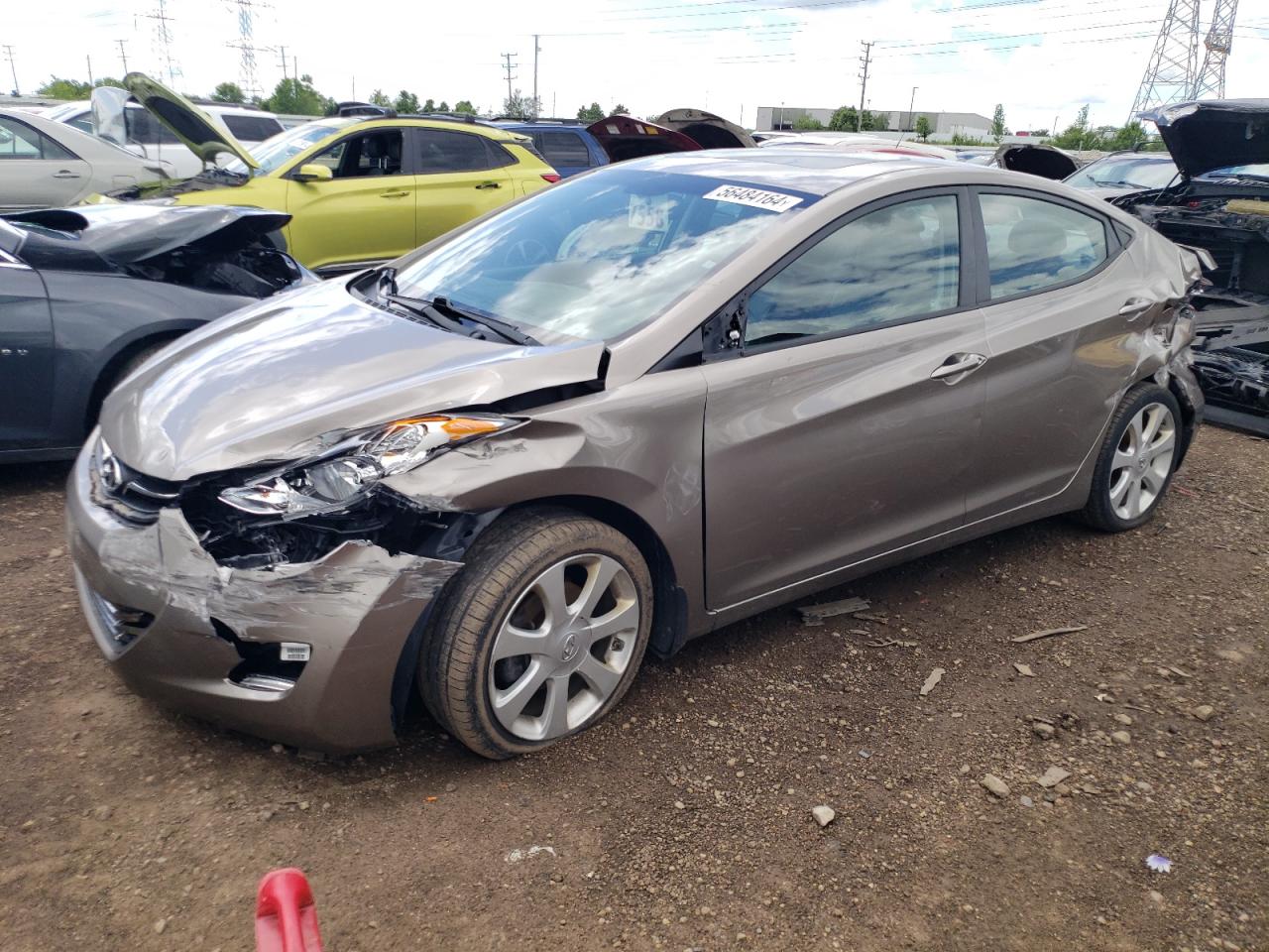 5NPDH4AE5DH283399 2013 Hyundai Elantra Gls