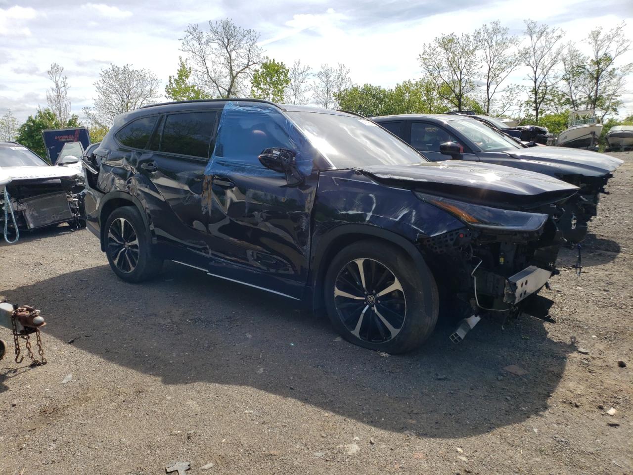 2022 Toyota Highlander Xse vin: 5TDLZRBH2NS202434