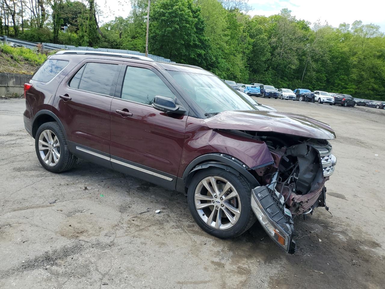 1FM5K8D87JGC38365 2018 Ford Explorer Xlt