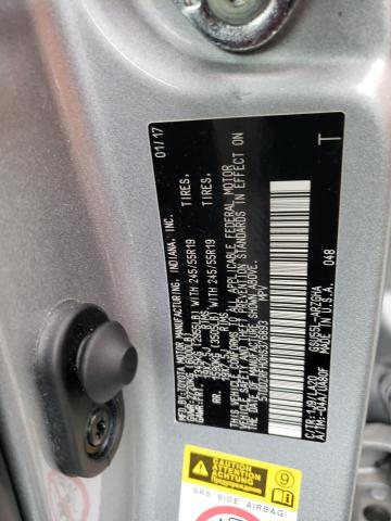 2017 Toyota Highlander Limited VIN: 5TDDZRFH0HS376893 Lot: 53317004