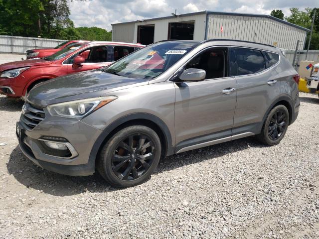 2017 Hyundai Santa Fe Sport VIN: 5XYZW4LA6HG485008 Lot: 55203354