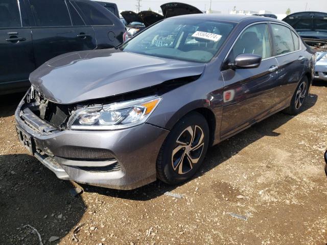 2017 Honda Accord Lx VIN: 1HGCR2F33HA207361 Lot: 55504274