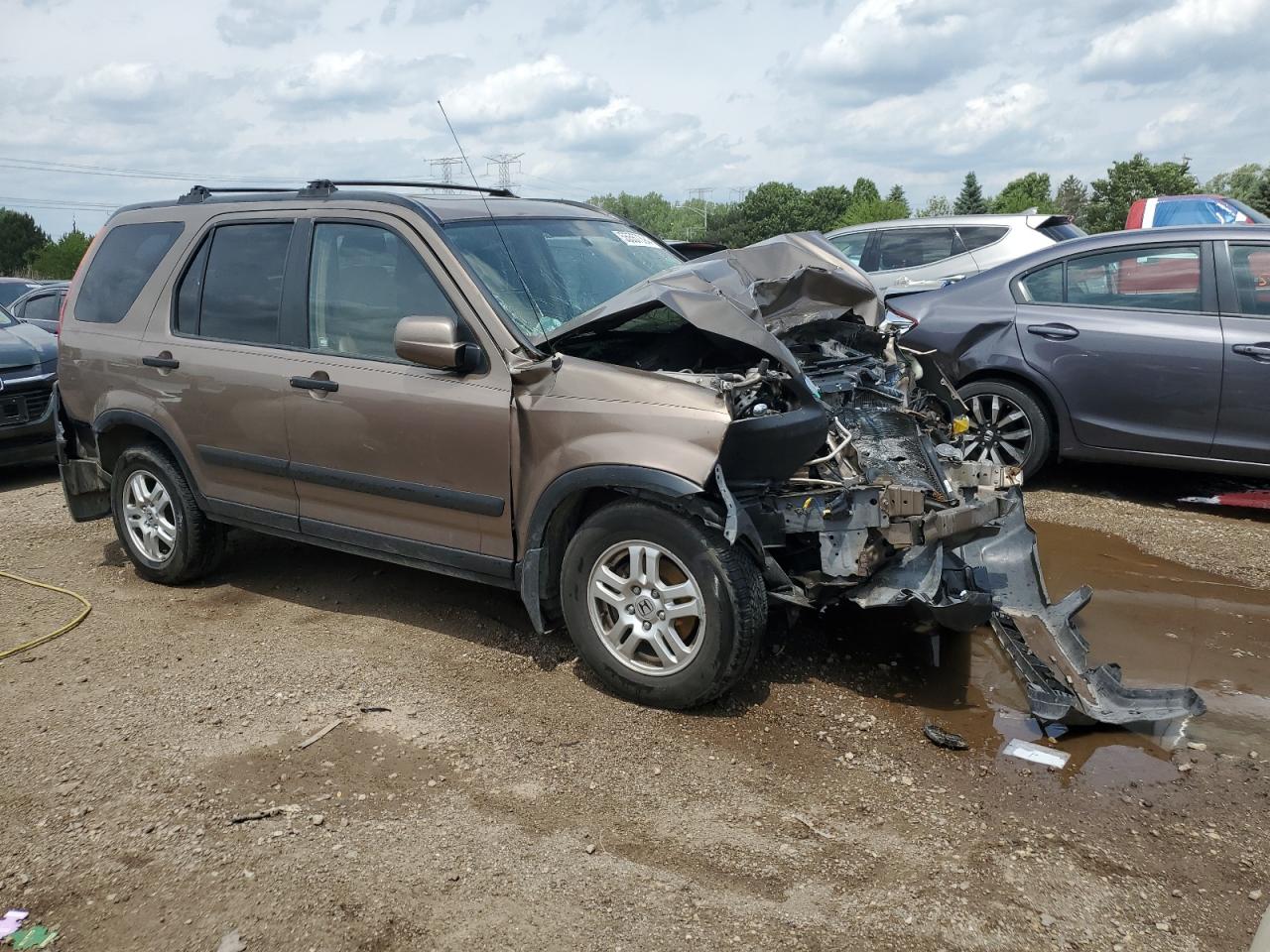 Lot #2569347240 2003 HONDA CR-V EX