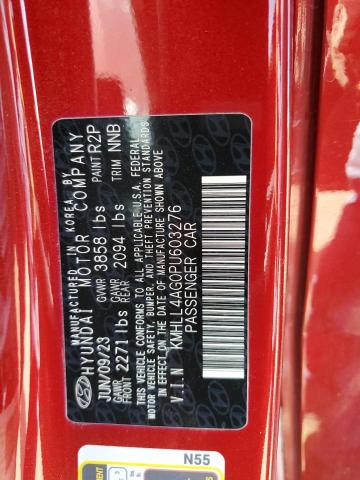 2023 Hyundai Elantra Se VIN: KMHLL4AG0PU603276 Lot: 52602164